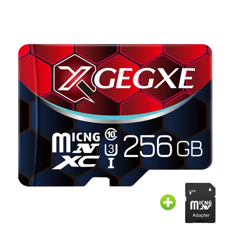 256GB-Adapter Карта памяти XGEGXE 8 ГБ 16 ГБ 32 ГБ 64 Гб 256 Гб класс 10 U1 Micro SD 128 ГБ de memoria высокоскоростная флеш-карта памяти TF микро SD для смартфона стол - Емкость: 256GB-Adapter