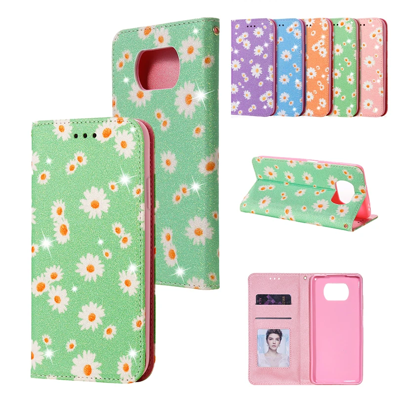 

Luxury Solid Color Ultra Thin Flip Leather Case For XiaoMi Mi Poco M2 X3 Pro NFC NOTE 10 LITE Bracket Card Slot Wallet Cases