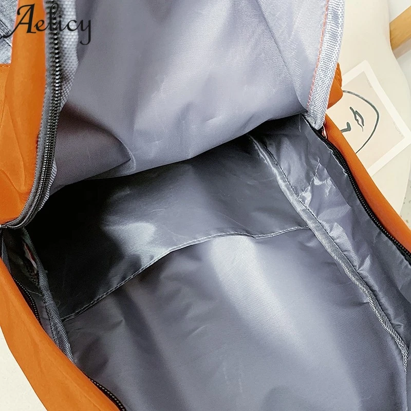 Aelicy модная женская хлопковая Льняная сумка на плечо милый рюкзак Большая