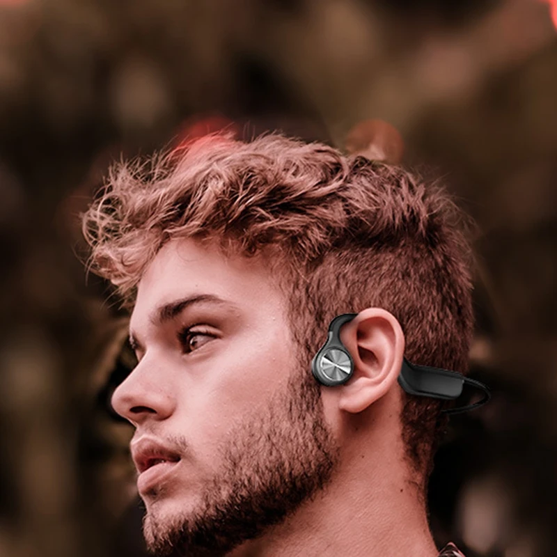 

Bluetooth-гарнитура E9 Беспроводная с костной проводимостью, Bluetooth 5,0
