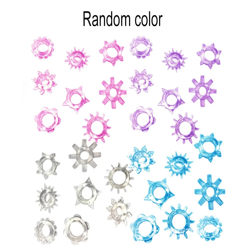 7 шт. Кольца для пениса вибратор кольца задержки эякуляции пенис втулка