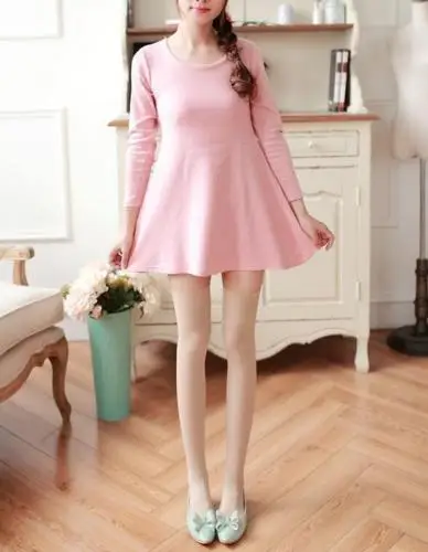 Однотонные чулки выше колена для женщин и девушек Очень длинные Школьные тонкие