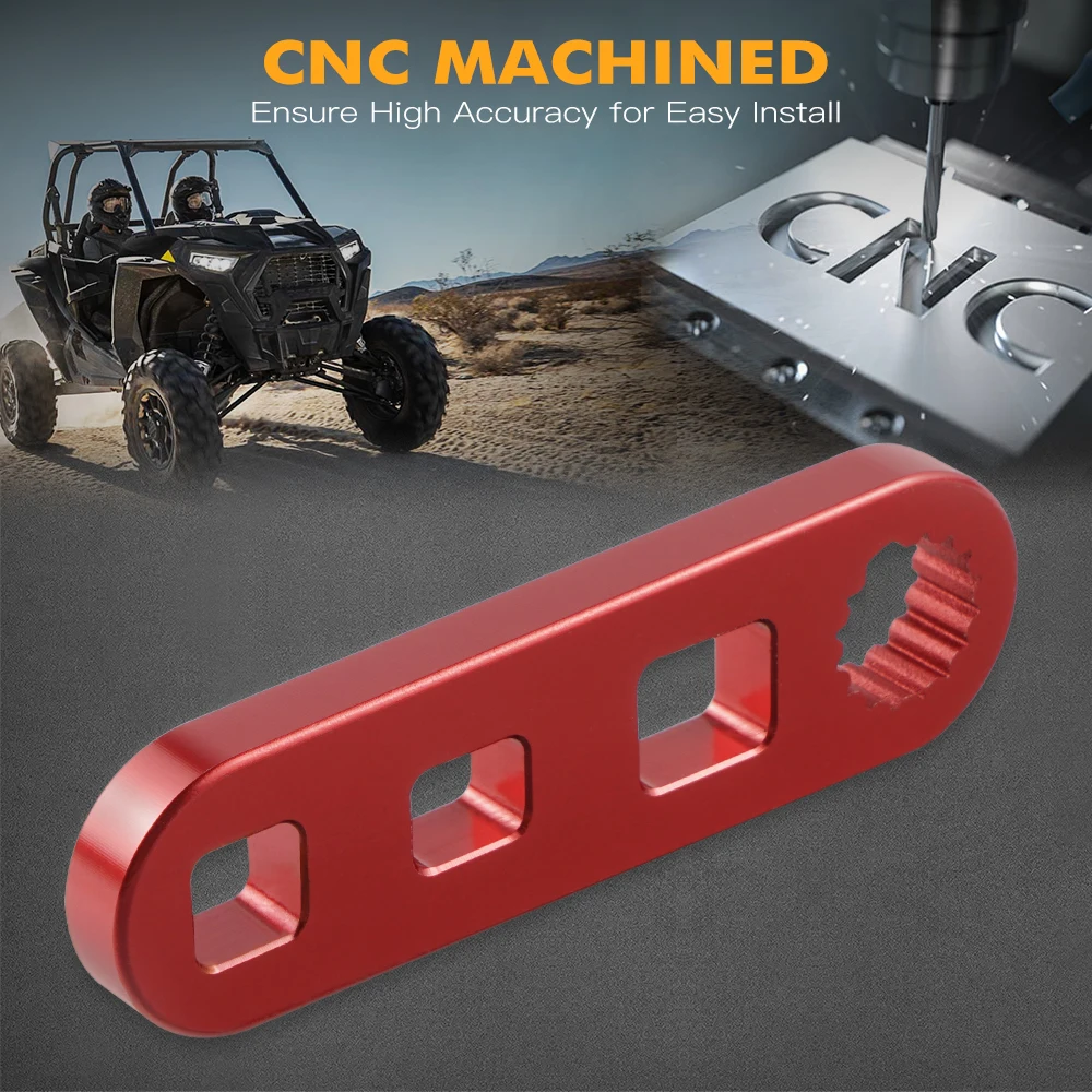 NiceCNC UTV рычаг переключения передач колокол для Polaris RZR XP 4 1000 2014-2021 900 TURBO INTL Red |