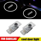 2 шт., светодиодный лазерный проектор для дверей автомобиля Cadillac SRX ATS XTS CT6 XT5