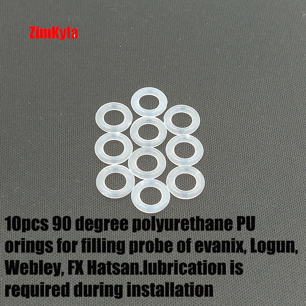 10 шт. 90 градусов PU полиуретановые уплотнительные кольца для PCP evanix Webley FX Hatsan