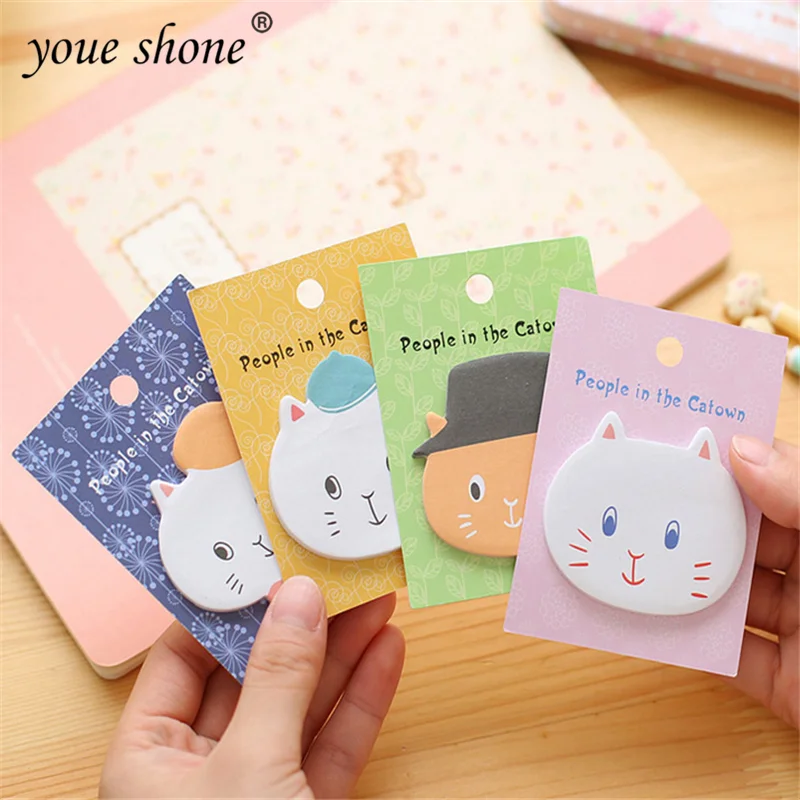 1 шт. = 30 листов портативный блокнот с милыми животными | Канцтовары для офиса и