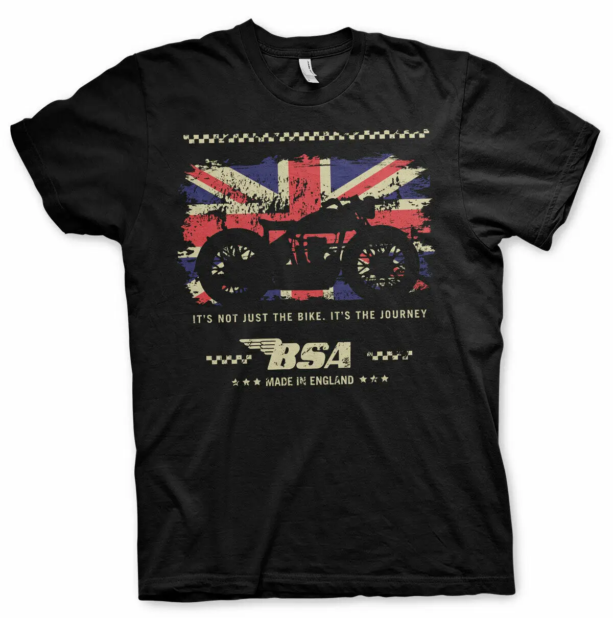 Bsa Motor Cycles The Journey Официальный товар моторрад футболка M L Xl Neu | Мужская одежда