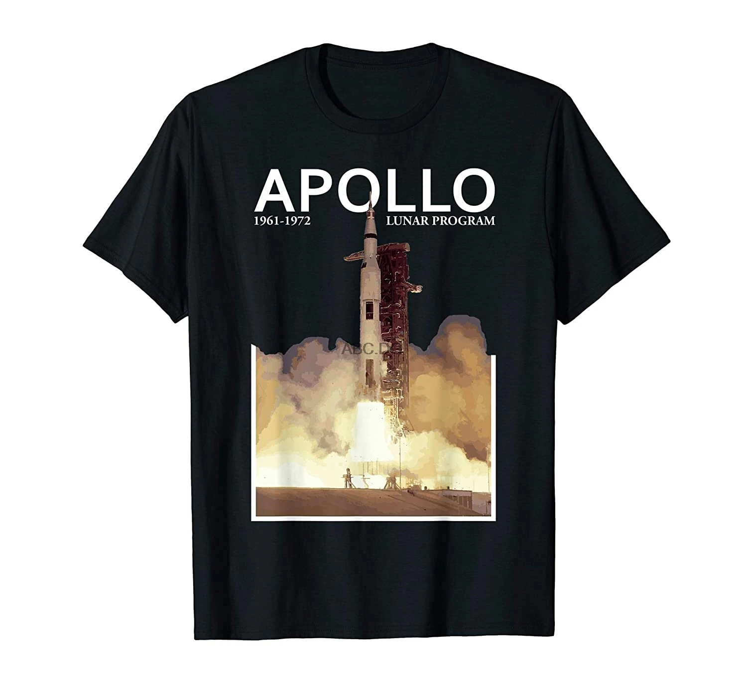 Футболка Apollo для мужчин подарок на 50 летие приземление Луны|Мужские футболки| |
