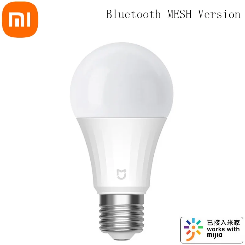 

Умная Светодиодная лампа Xiaomi Mijia, 5 Вт, Bluetooth, сетчатая версия, управление голосом, 2700-6500K, регулируемая цветовая температура, умная Светодиодн...