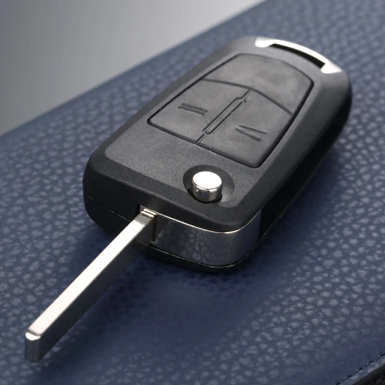 2 кнопки Авто Флип складной пульт дистанционного ключа автомобиля чехол Fob для