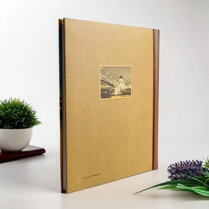 Photo album magnetic 23x28 cm 10 sheets &quotCity" 5177506 Home decor Albums Garden | Дом и сад