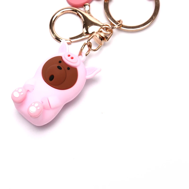 Мультфильм 3D медведи Панда Свинья Вавилон животное брелок аксессуар подарок |