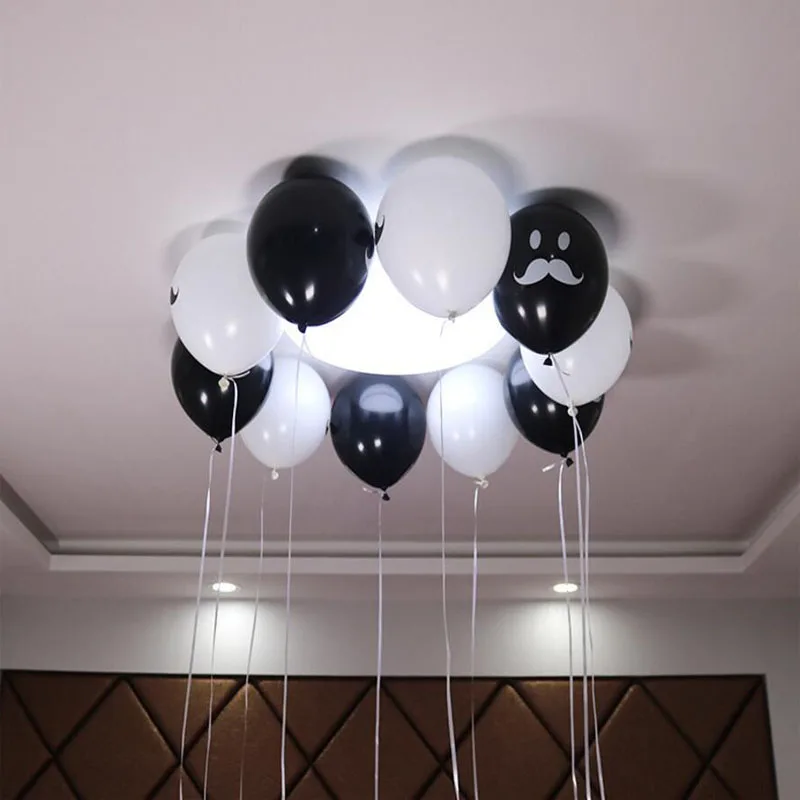 10 шт. латексные воздушные шары с усами 12 дюймов|Воздушные и аксессуары| |
