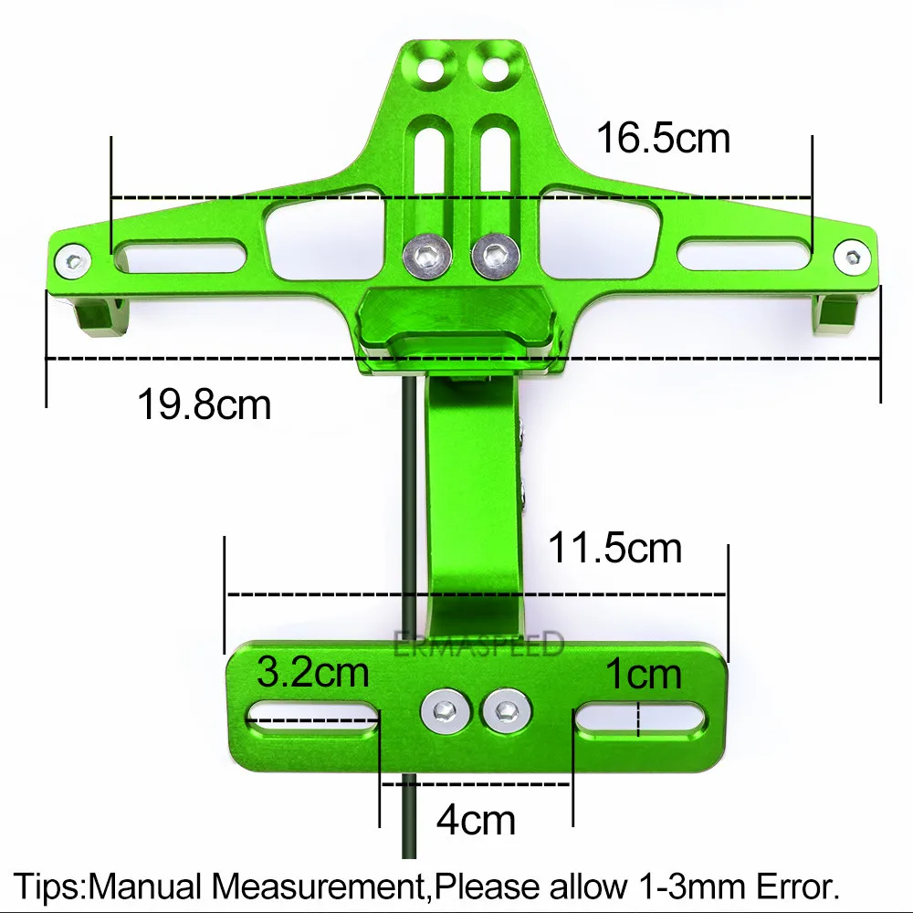 Мотоцикл номерной знак держатель рамок и мотоцикл светодиодный указатель