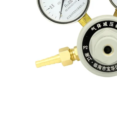 Манометр для редуктора давления аргоновый баллон медь 1 6*25 МПа Provov YQAr-06 |