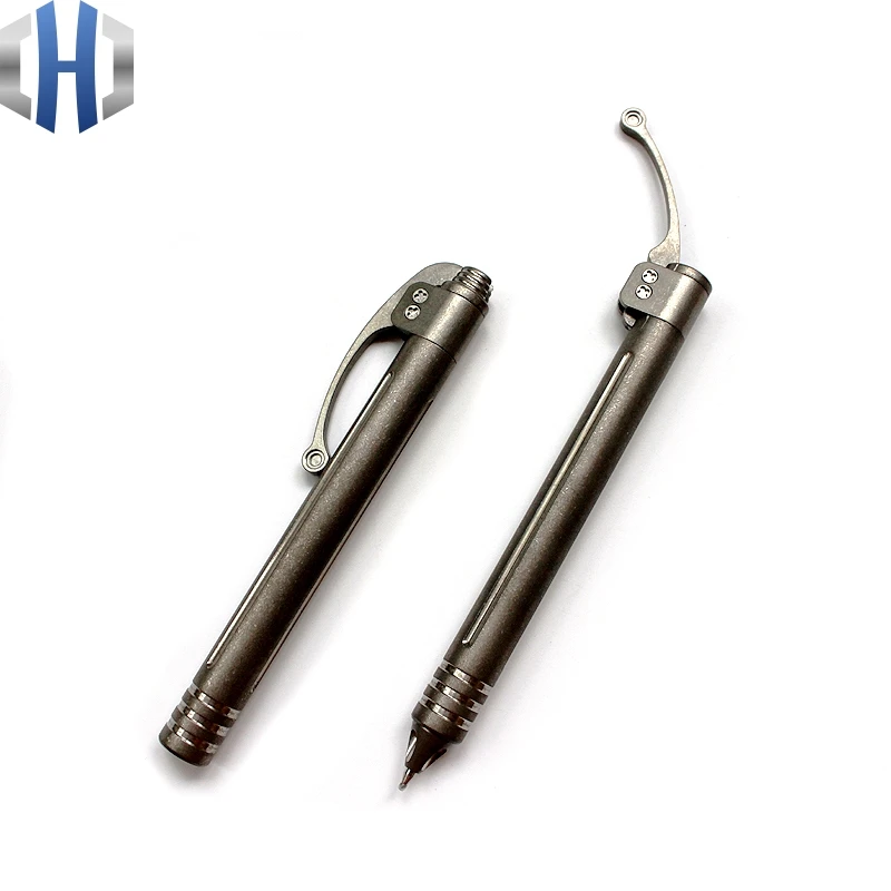 Murah TC4 Titanium Paduan CNC Pena EDC Pertahanan Pena Taktis Pena Tanda Tangan