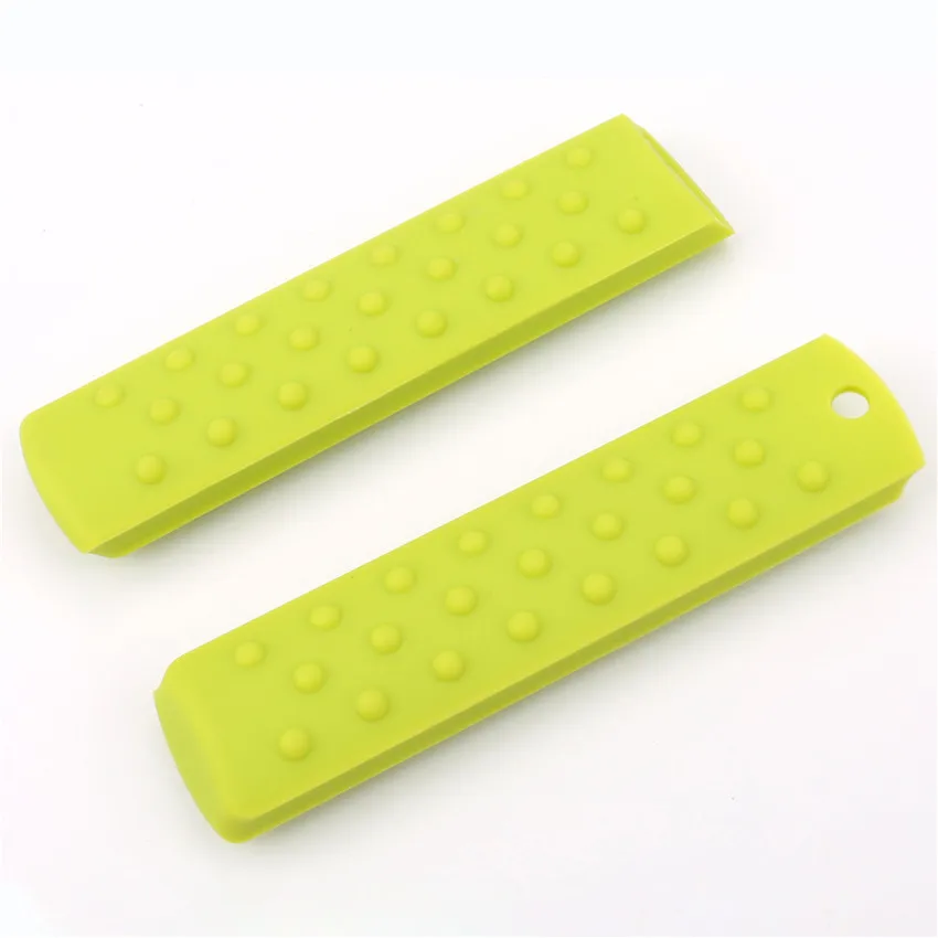 1 шт. жаропрочные силиконовые изоляционными рукоятками крышка с защитой от