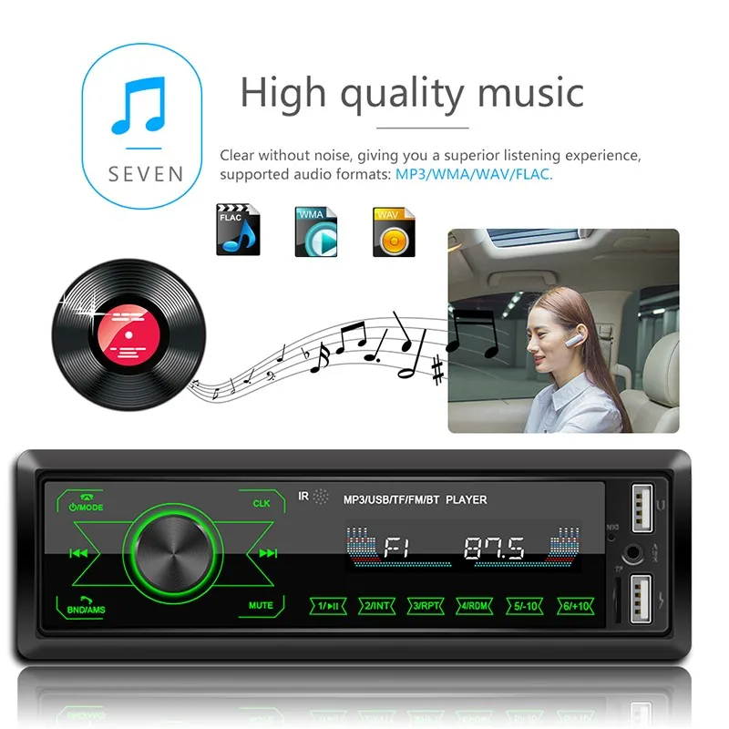 Автомагнитола 1 din автомагнитола android сенсорный экран Bluetooth аудио плеер mp3-плеер |