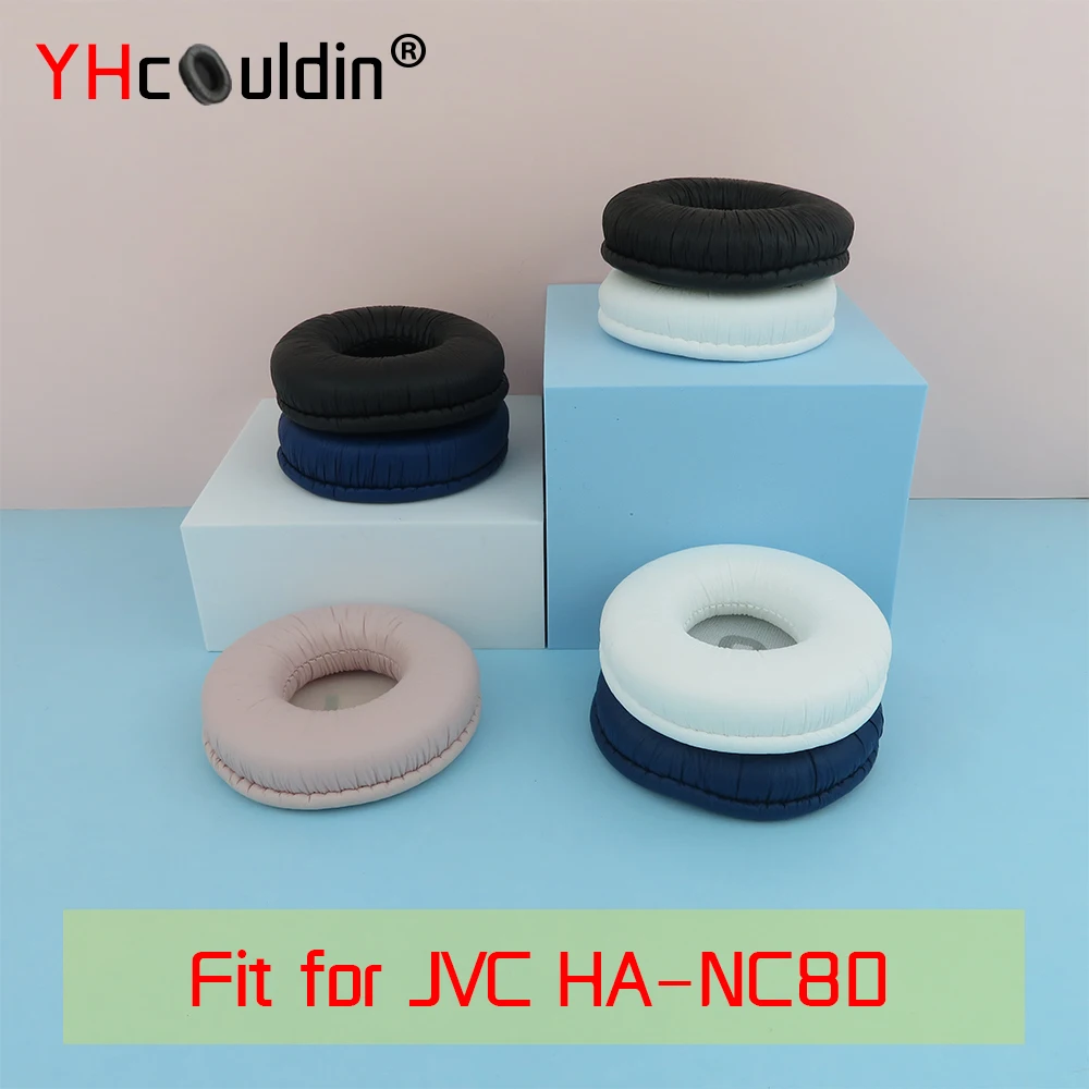 Earpads for JVC HA-NC80 HA NC80 Headphones Ear Cushions Covers PU Ear Pad Replacement