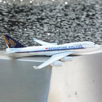 singapore airlines b747 aircraft alloy diecast model 15cm aviation collectible miniature souvenir ornament