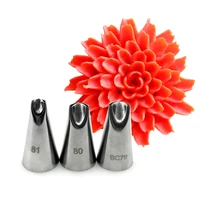8081bc79 chrysanthemum nozzles for decorating cake tulip pastry nozzle succulents icing piping tips bakeware pastry tool