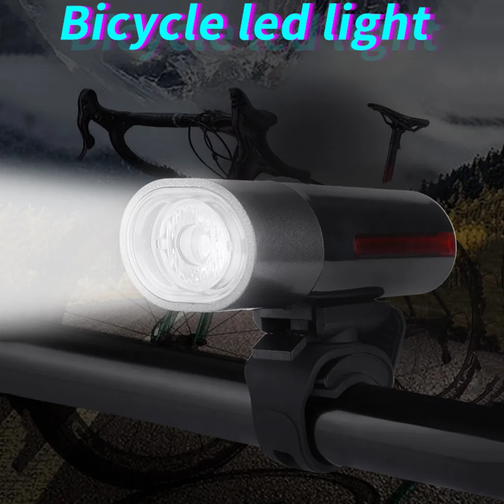 Трендовый велосипедный фонарь вращающийся на 360 градусов с зарядкой от USB | Спорт