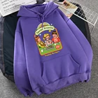 Толстовка Let's Make Brownies с креативным принтом, женская простая уличная толстовка с круглым вырезом и капюшоном, большие толстовки в стиле хип-хоп, осенние флисовые топы