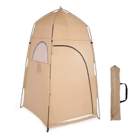 outdoor portable privacy shower toilet tent bath changing fitting room shelter camping beach privacy uv function dressing tents