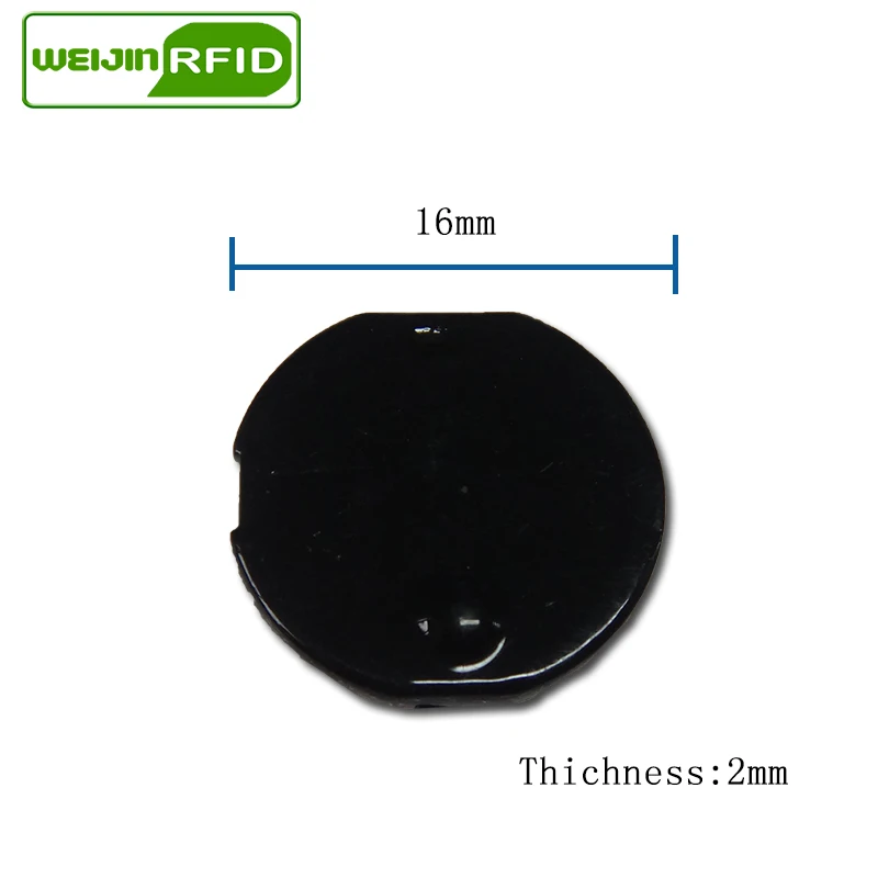 UHF RFID Метка 915 м 868 Alien H3 EPC ISO18000 6c 100 шт. Бесплатная доставка D16mm * 2 мм маленькие