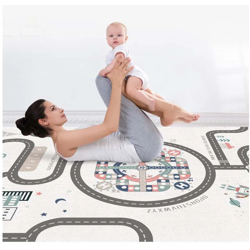 Детский коврик для ползания детский игровой игрушечный лазания детские коврики