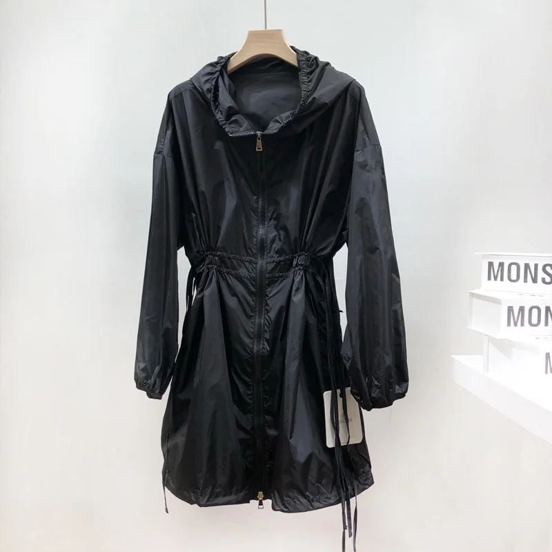 Свободная Солнцезащитная одежда ветровка женская с длинным рукавом новинка 2021