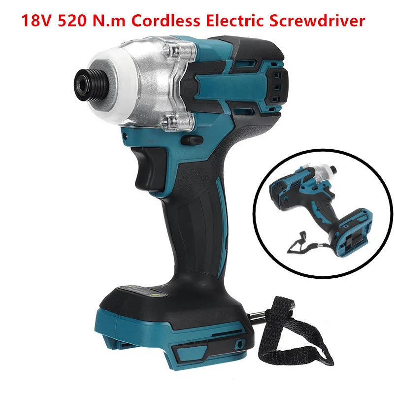 

Шуруповерт Аккумуляторный ударный, 18 в, 520 Н · м