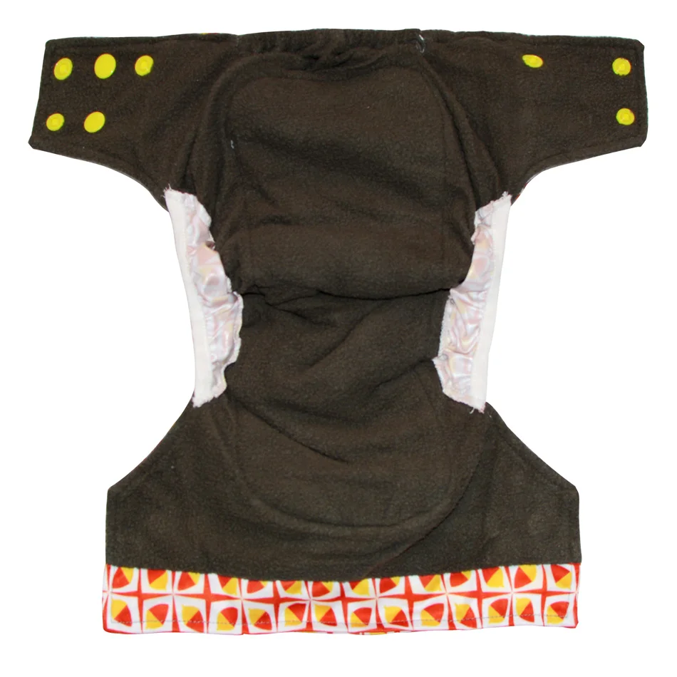 Wizinfant OS AIO & Pocket Diaper с пеньковой и угольной бамбуковой вставкой S M L регулируемые