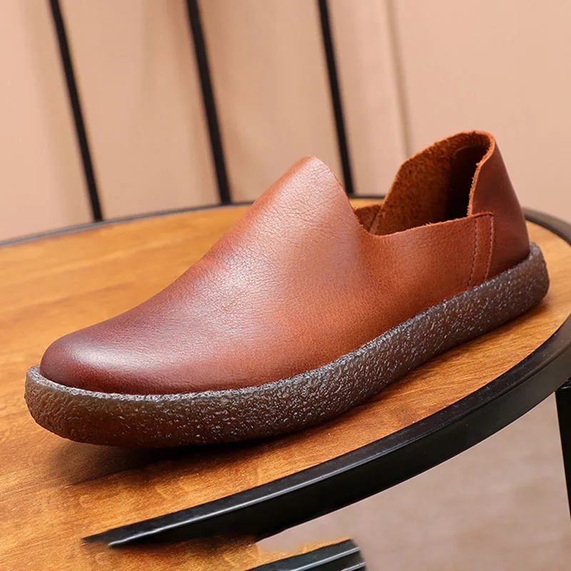 Мужские мокасины из воловьей кожи дышащие кроссовки модная повседневная обувь