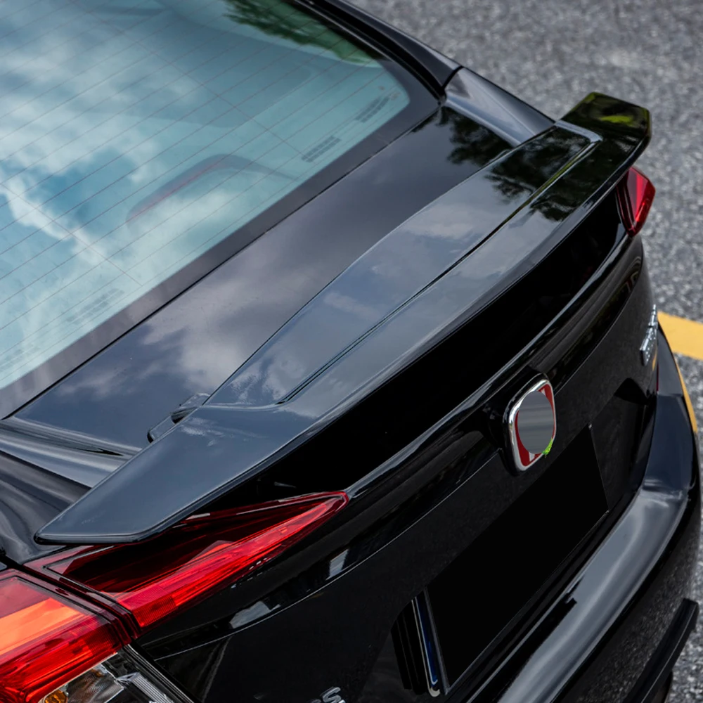 Задняя Крышка багажника из АБС-пластика углеродного вида крылья автомобильных