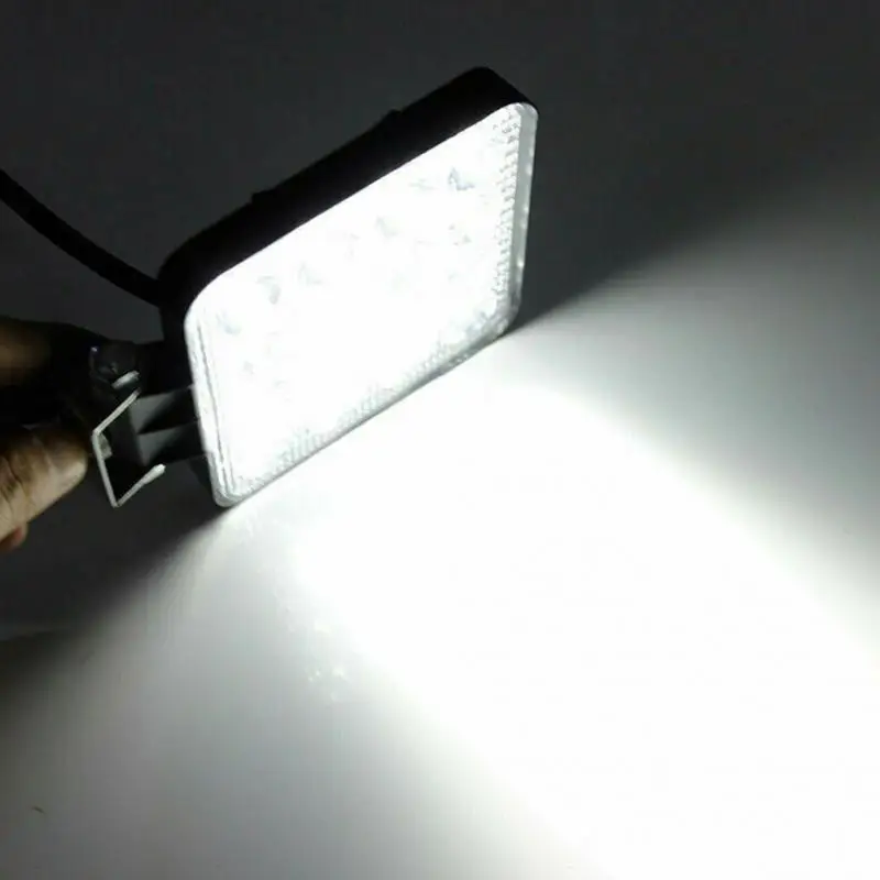 Светодиодный водонепроницаемый алюминиевый светильник 48 Вт для внедорожников