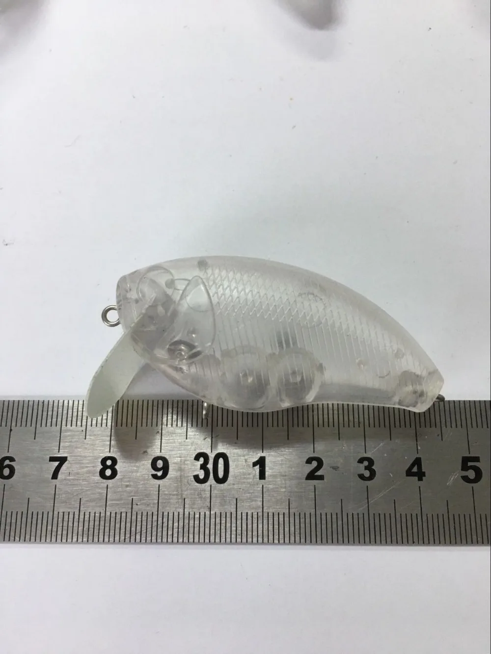 10 шт. неокрашенные кренкбейты жесткие приманки тела рыболовных приманок 2 1/2