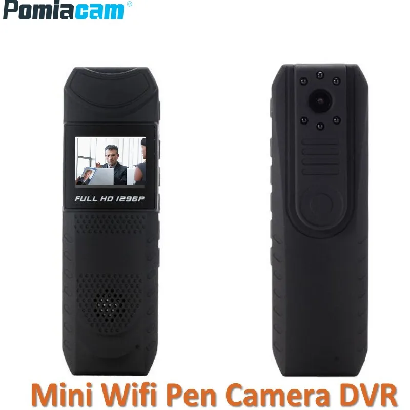 Мини Wi Fi камера DVR записывающая Ручка для HD 1296P светодиодная инфракрасная