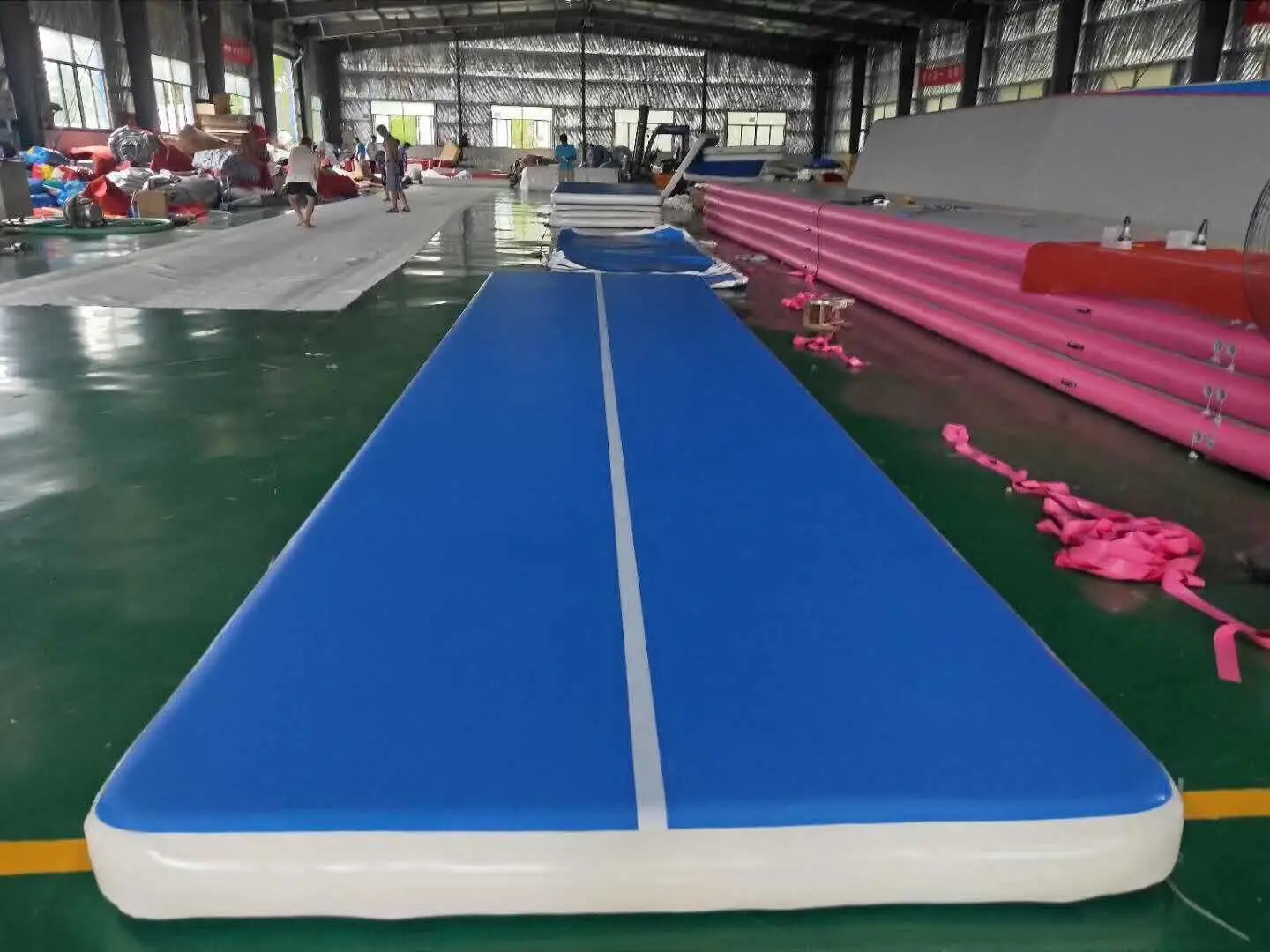 

Free Shipping Air Track 11x1x0.2m Inflatable Gymnastics Tumbling Air Track Mat With Air Pump Cheerleading/Practice Gymnastics