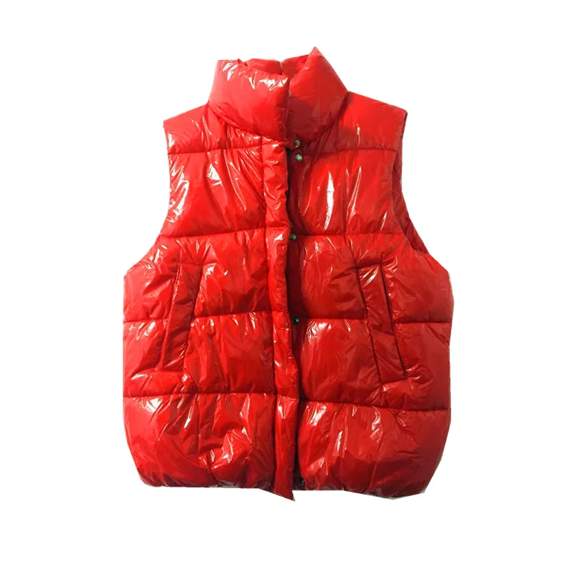 Женское пальто без рукавов Новинка 2019 года сезон осень зима теплое короткое на