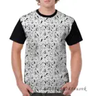 Забавный Графический Мужская футболка с рисунком футболки Oyasumi Punpun (черная и белая) женская футболка, короткие рукава повседневные футболки