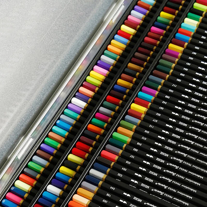 Набор цветных деревянных карандашей s 120 цветов профессиональный для детей