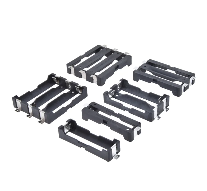 10 шт./лот 1x2x3x21700 SMT SMD перезаряжаемая батарея оболочка с контактами 1 2 3 слота 21700