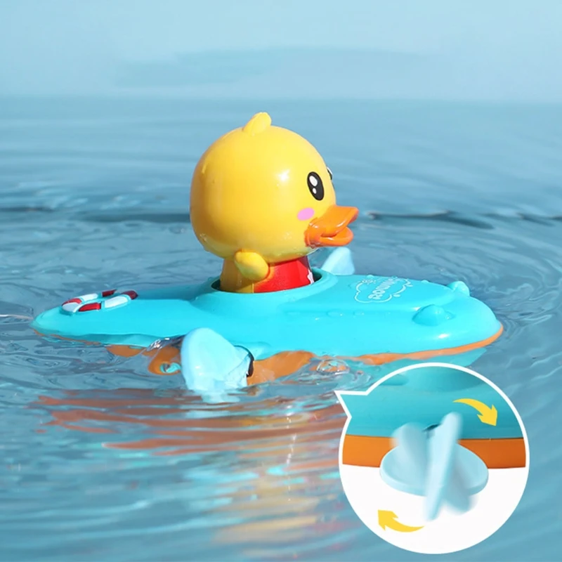 

1Set Swimming Pool Toy Education Toys Bathroom Playing Toy Swimming Duck-Shape Animal Bath Shower Toy Beach Toy for Baby
