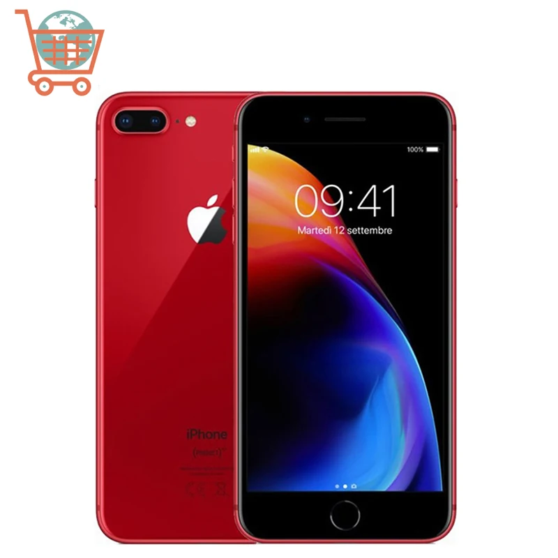 Смартфон Apple iphone 8 Plus разблокированный шестиядерный iOS 3 ГБ ОЗУ 64/256 Гб ПЗУ экран 5
