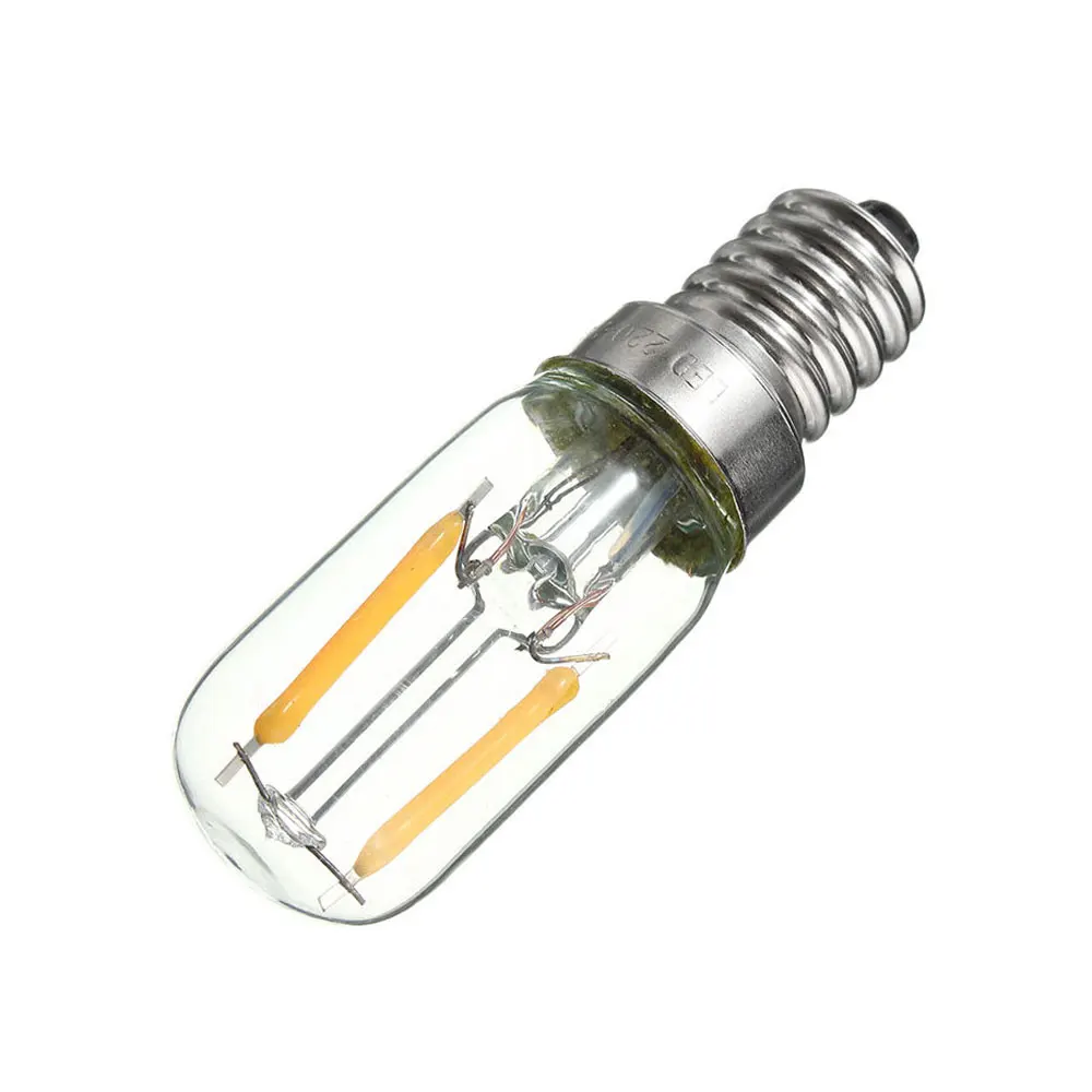 Dimmable T20 C7 E12 110V Светодиодный светильник 0,5 W 1W 2W Светодиодный светильник E14 220V Ретро Мини светодиодный светильник Edison холодильник 240V 130V
