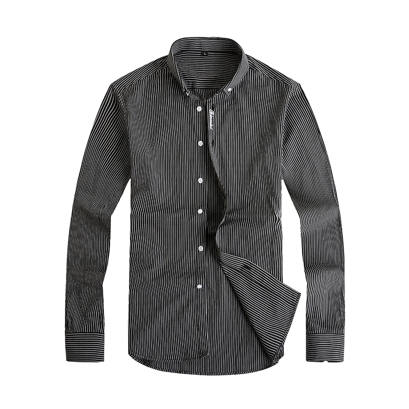 Высокого качества размера плюс 8XL Мужская рубашка брендовая мужская обувь