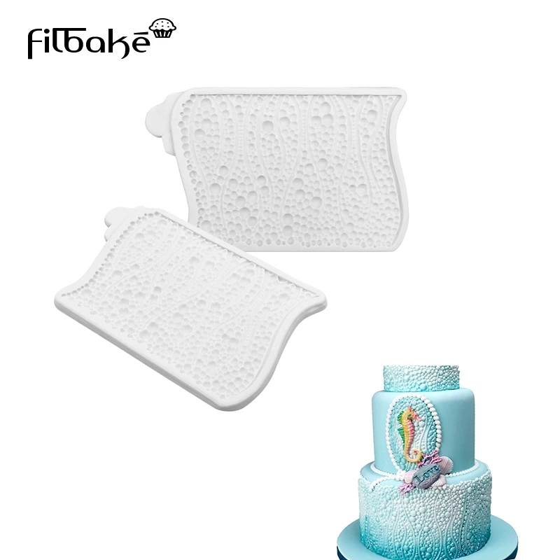 Жемчужные морские водоросли формы для украшения торта силиконовая форма