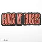 Вышитые нашивки для одежды с надписью Gun N and Roses