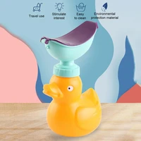 kids urinal portable duck travel emergency toilet potty child hygienic potty pee training cute duck toddlers pee supplies